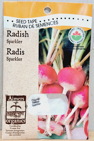 SEEDS - Radish Sparkler TAPE